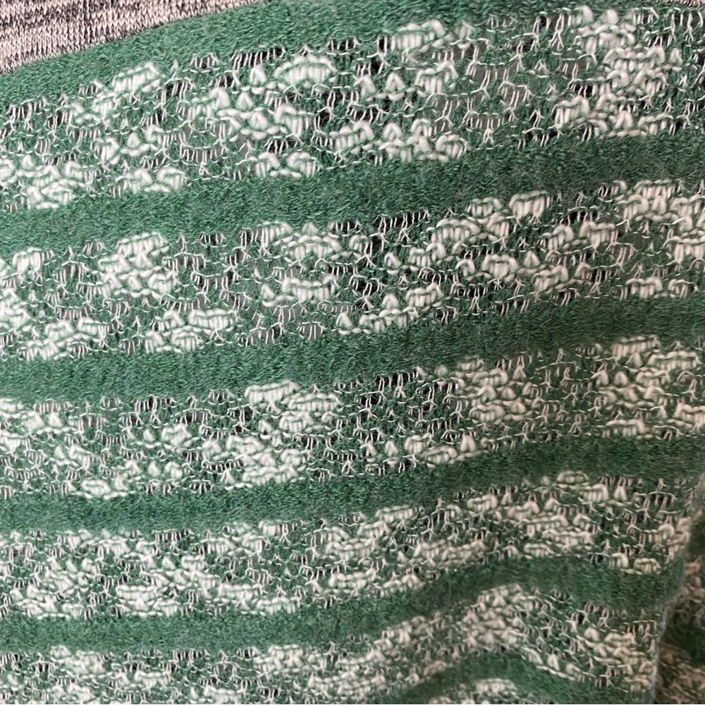 Umgee NWT Color Block Striped Front Knotted Hem T… - image 6